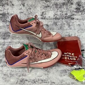 New No Box Nike Zoom Rival Sprint All Red Pink Stardust Men's Size 12 HQ2061-600